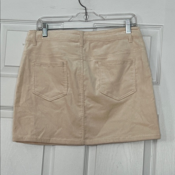 Love Tree Beige Corduroy Mini Skirt - Picture 4 of 4